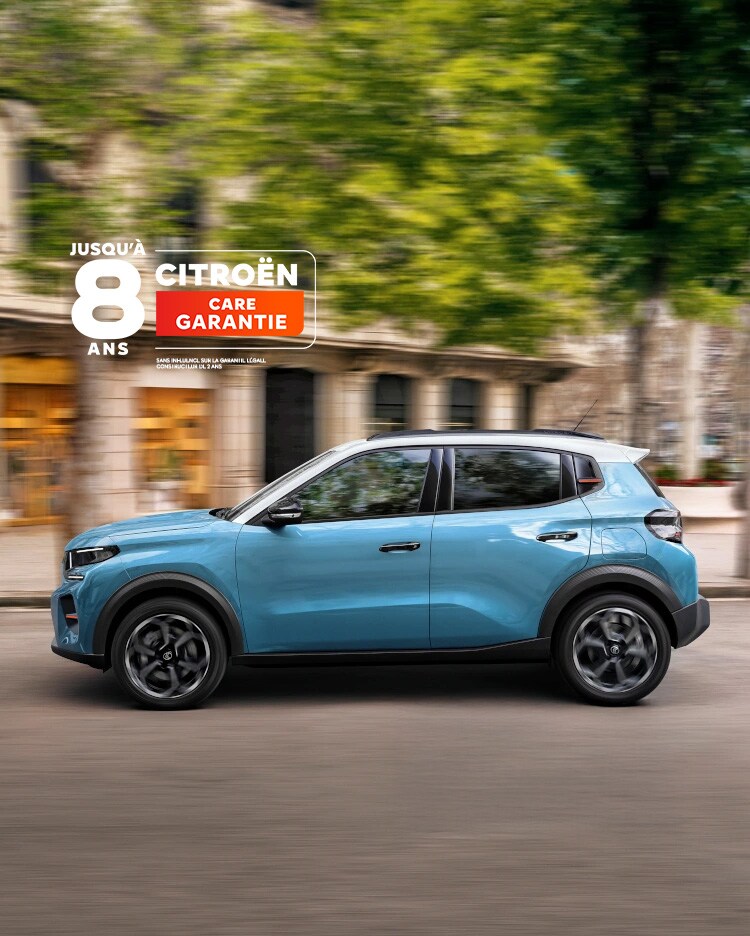 New C3 driving in the city